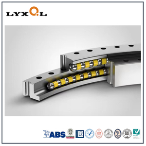 Roulement d'orientation à billes à double rangée sans engrenage avec le même diamètre central